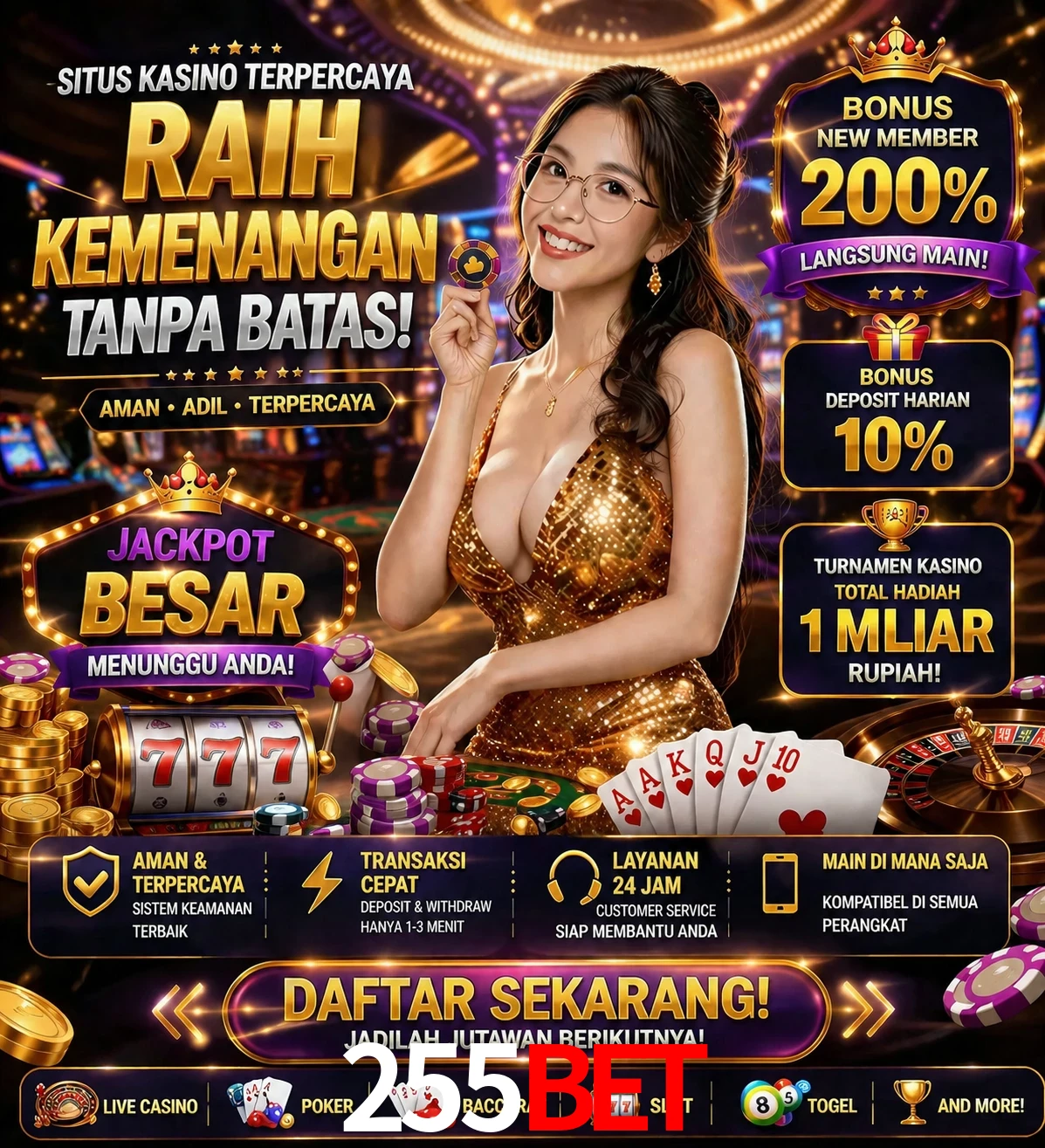 Roleta e blackjack 255bet